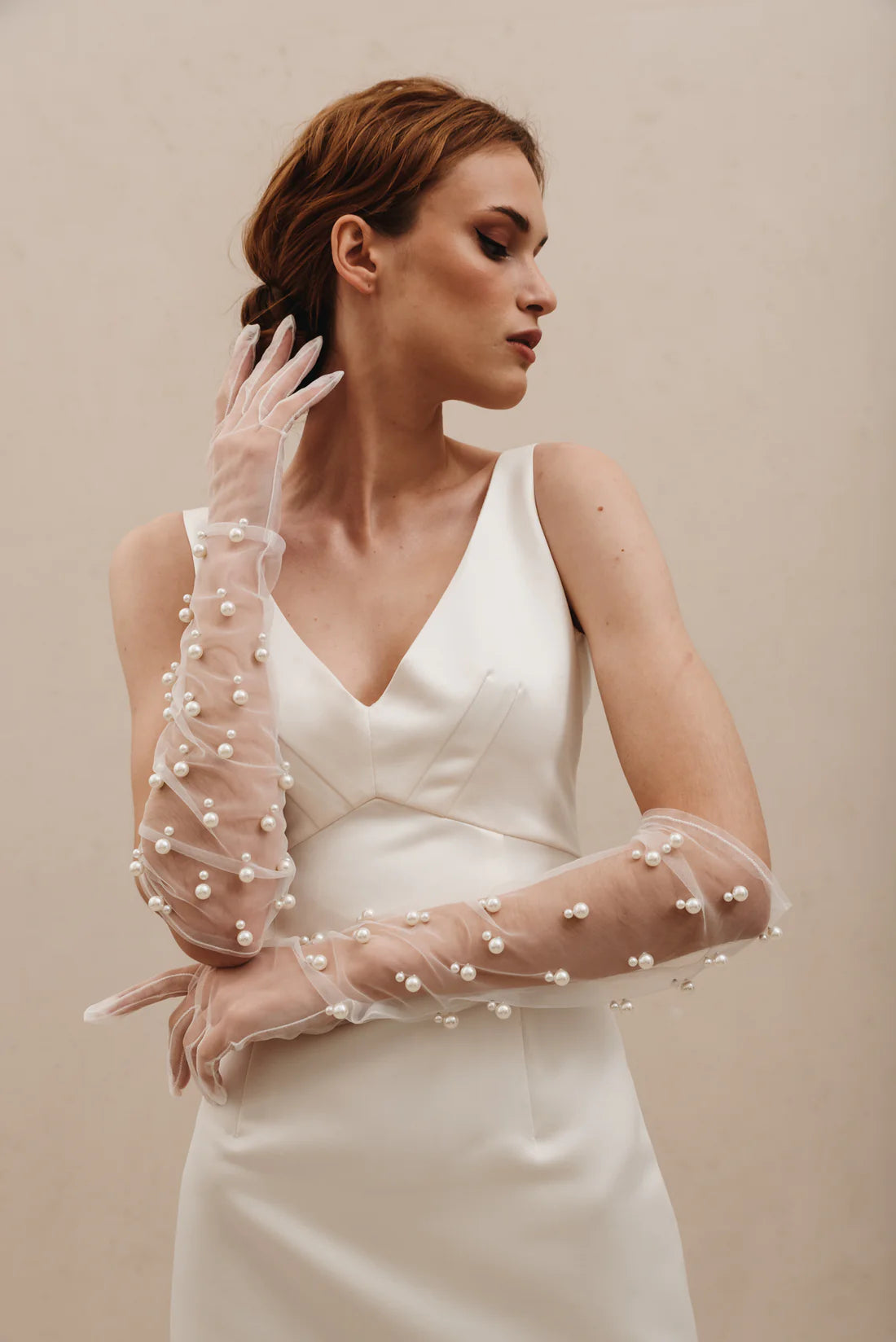 Pearl Bridal Gloves Pearl Bridal Gloves