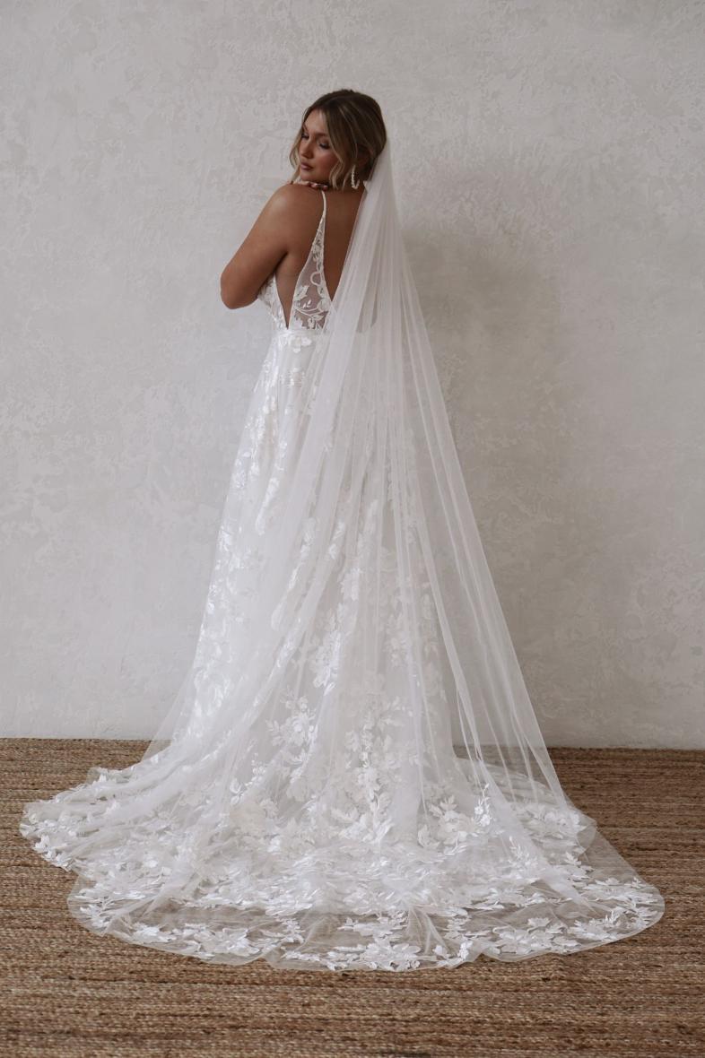 Ameri VINTAGE ELLA VEIL DRESS ELLA VEIL DRESS