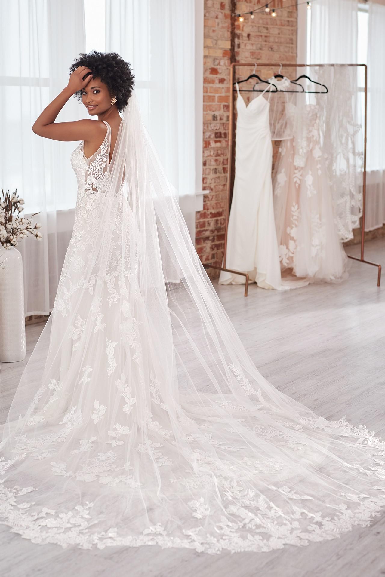 slim fit dress slacks Elegant Fit and Flare Wedding Dress Off-Shoulders with Tulle Sleeves – Boom  Blush