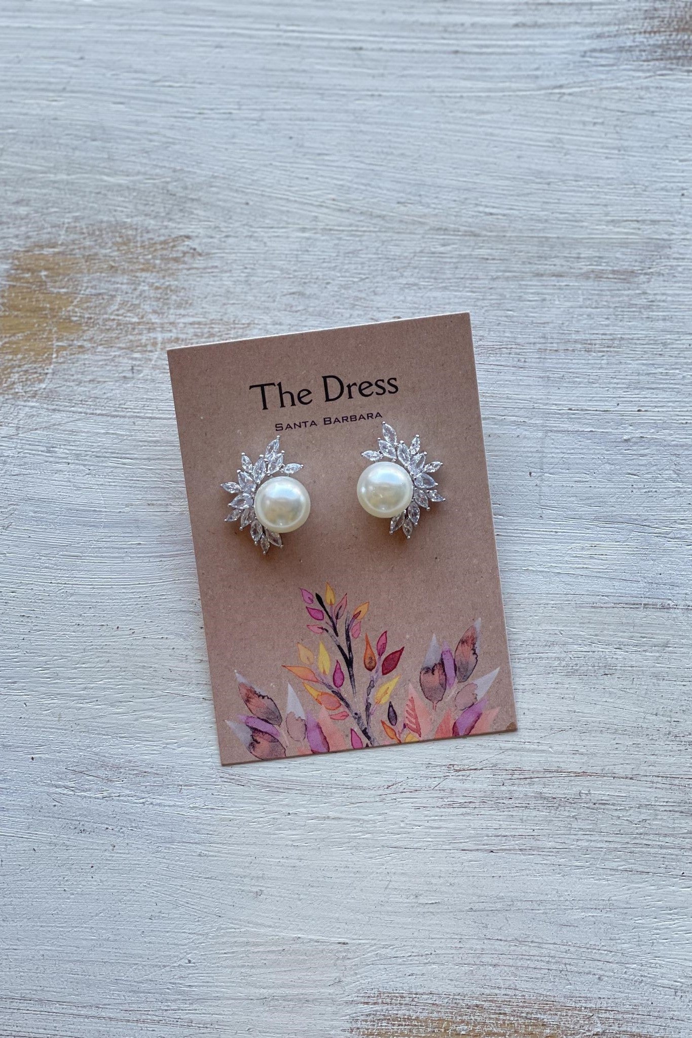 Winter Pearl Earrings