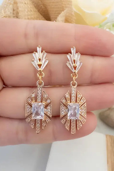 Geometric Statement Earrings