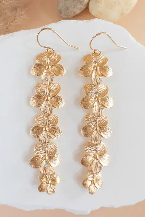 Plumeria Earrings