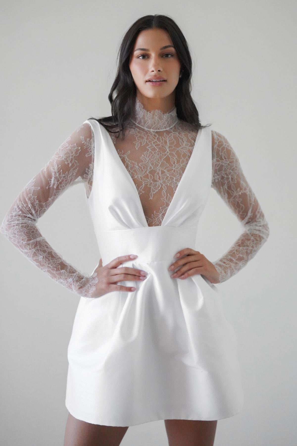 Sencha Lace Bodysuit – The Dress Bride