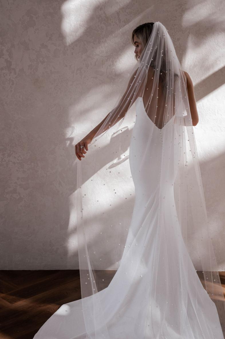 Pearl Veil – The Dress Bride