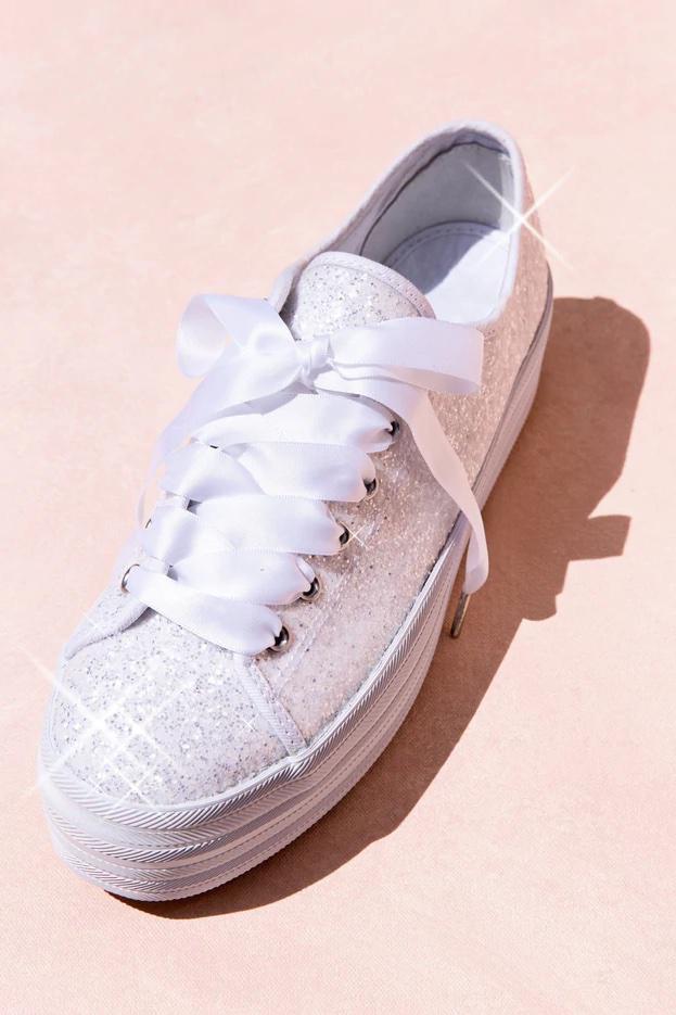 Platform Bridal Sneakers