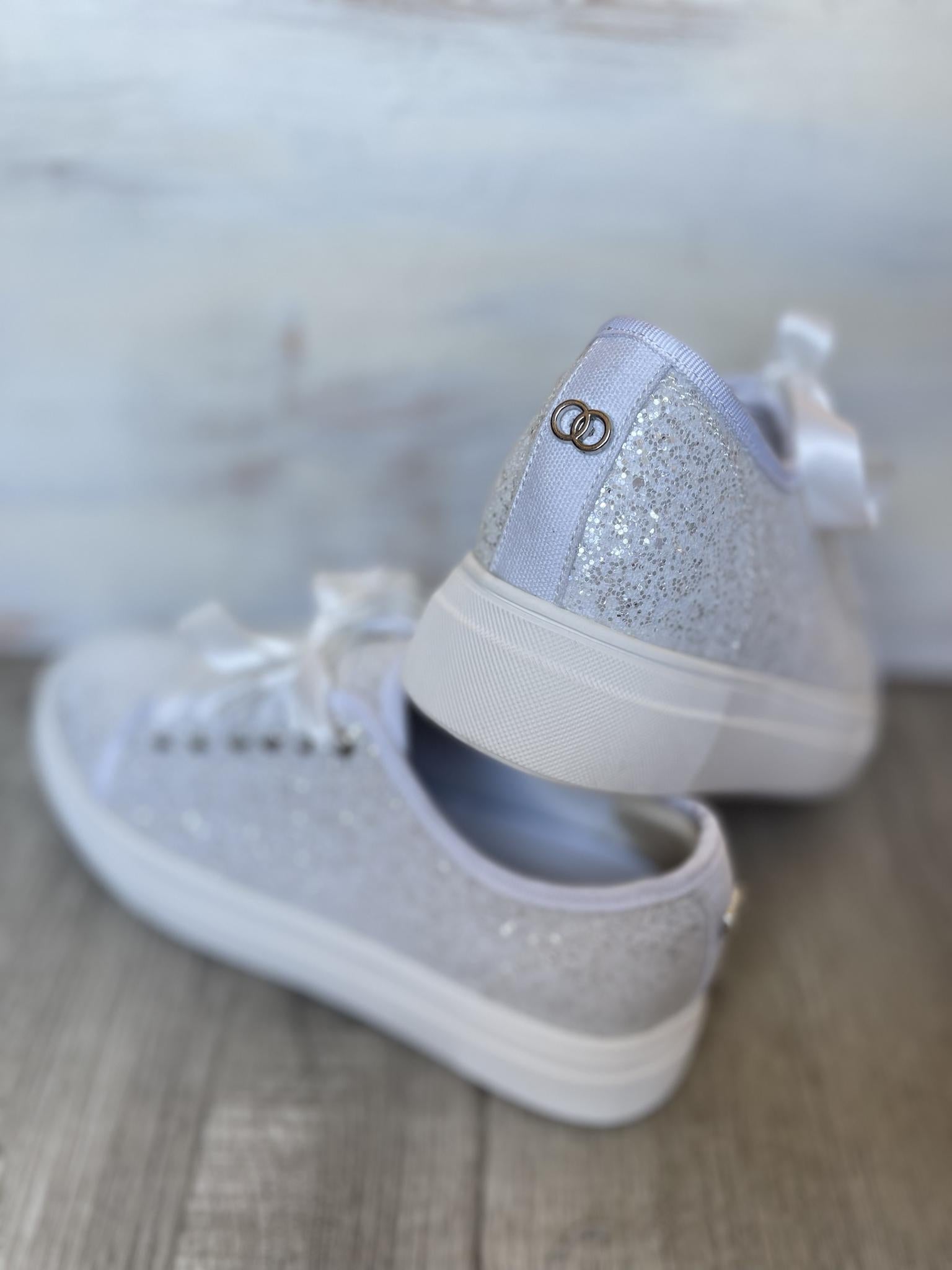 Platform Bridal Sneakers