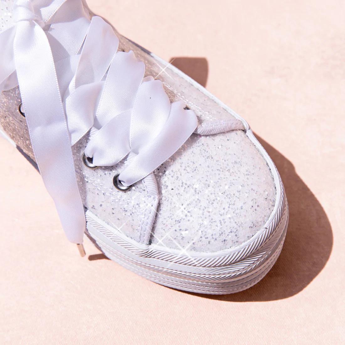 Platform Bridal Sneakers