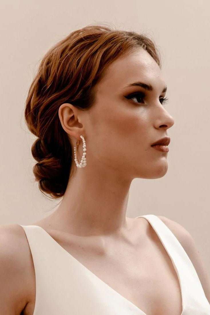 Pearl Hoops